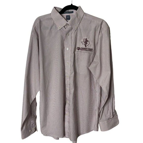Chestnut Hill Other - Texas A&M Veterinary Medicine Embroidered  Long Sleeve Button Down Shirt Men's L